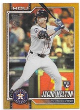 2026 Topps Series 1 - Jacob Melton #148 Gold Rainbow Foil /50 (RC)