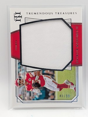 2019 Panini National Treasures #TT-PM Patrick Mahomes II Tremendous #/99