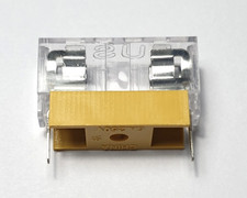 Fuse Holder - Covered Socket - 5x20mm fuses - 2 Pin PCB - UK Seller - Free P&P