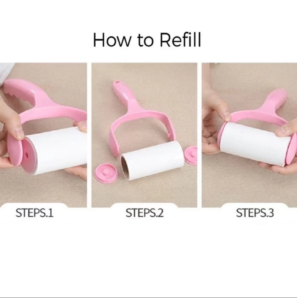 dust and hair cleaning roller - strong sticky roller - ship from MALAYSIA - Image 2 of 2