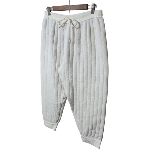 Free People Intimately Medium Knit Lined Pantaloon Jogger Thermal Cream NWOT - Picture 5 of 9