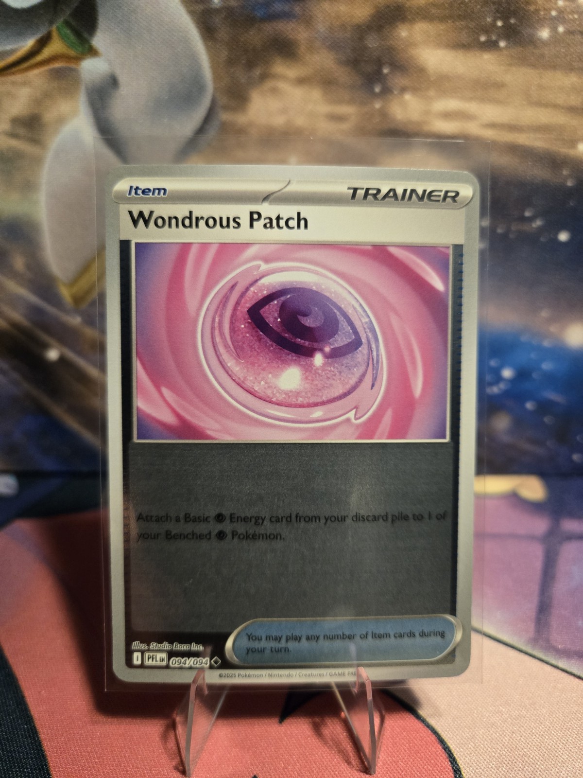 Wondrous Patch 094/094 Phantasmal Flames Reverse Holo NM