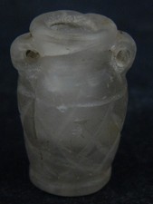 ancient roman crystal stone minature bottle c.200 bc no reserve price  ##STN187#
