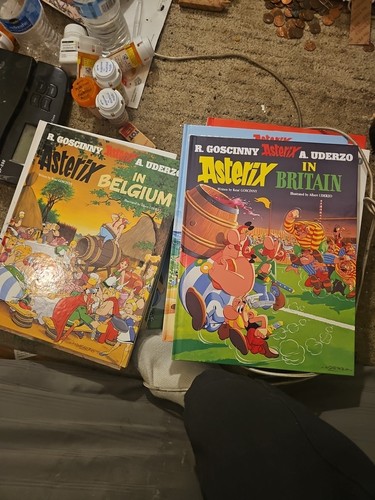 Asterix The Gaul Books 1 Thru 33 Hardback - Foto 6 di 16