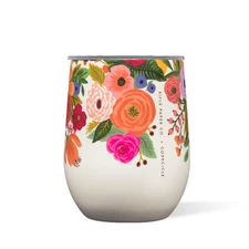 Stemless Insulated Wine Glass Tumbler - Keeps Beverages Cold 6 Hrs Hot 3 Hrs ...