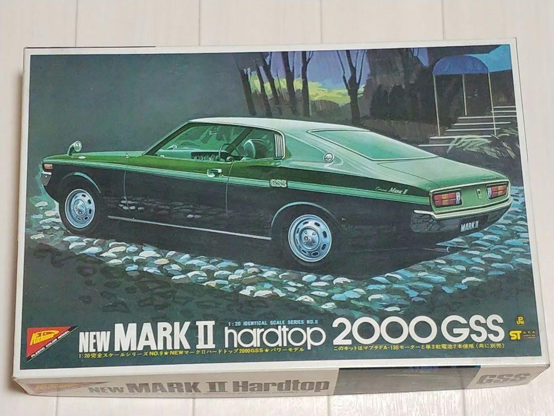 ニチモマーク2、2000GSS ニチモ 1/20 NEW MARK Ⅱ Hardtop 2000GSS 完成 | 牛乳雑巾(´ι _