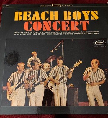 Beach Boys - Concert LP  1964  Capitol Records STAO 2198 Vinyl Record)