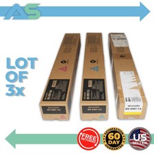 Lot of 3 Genuine OEM Sharp MX-61NT Toner Cart...