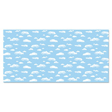 Fadeless PAC56465 Bulletin Board Art Paper, Clouds, 48" X 50', 1 Roll
