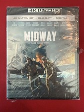 MIDWAY  (4KUltra HD 2019) Roland Emmerich,dir. Dennis Quaid, Aaron Eckhart NEW