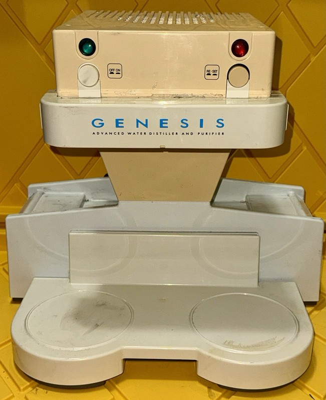 Genesis Advanced Water Distiller/Purifier Model 6000 Kitchen Top *PARTS ONLY*