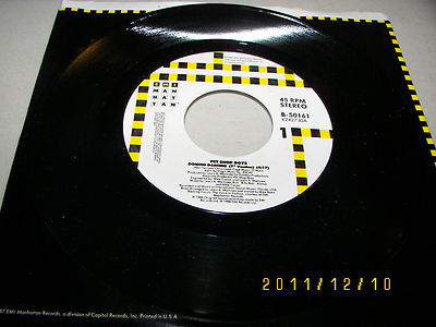 Pet Shop Boys Domino Dancing / Don Juan 45 NM EMI Manhattan B-50160 1988