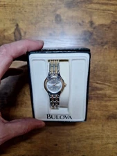 Women's Geneva 2 Tone Watch (Needs Battery)