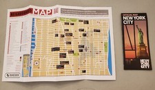 2 Maps Metropolitan New York City  New York , Easy-to-fold, Street Map New