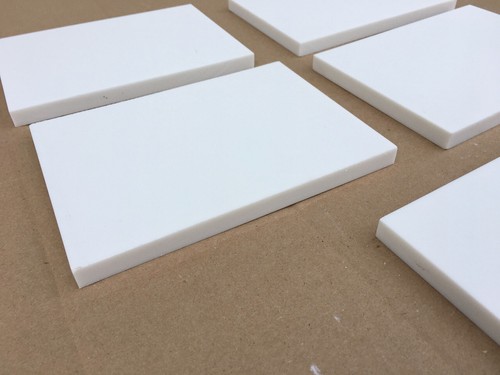 5 x 7 x 1/2" Cammeo Corian Bianco - 5 pezzi ottimo per litofani - Solid Surface - Foto 8 di 10