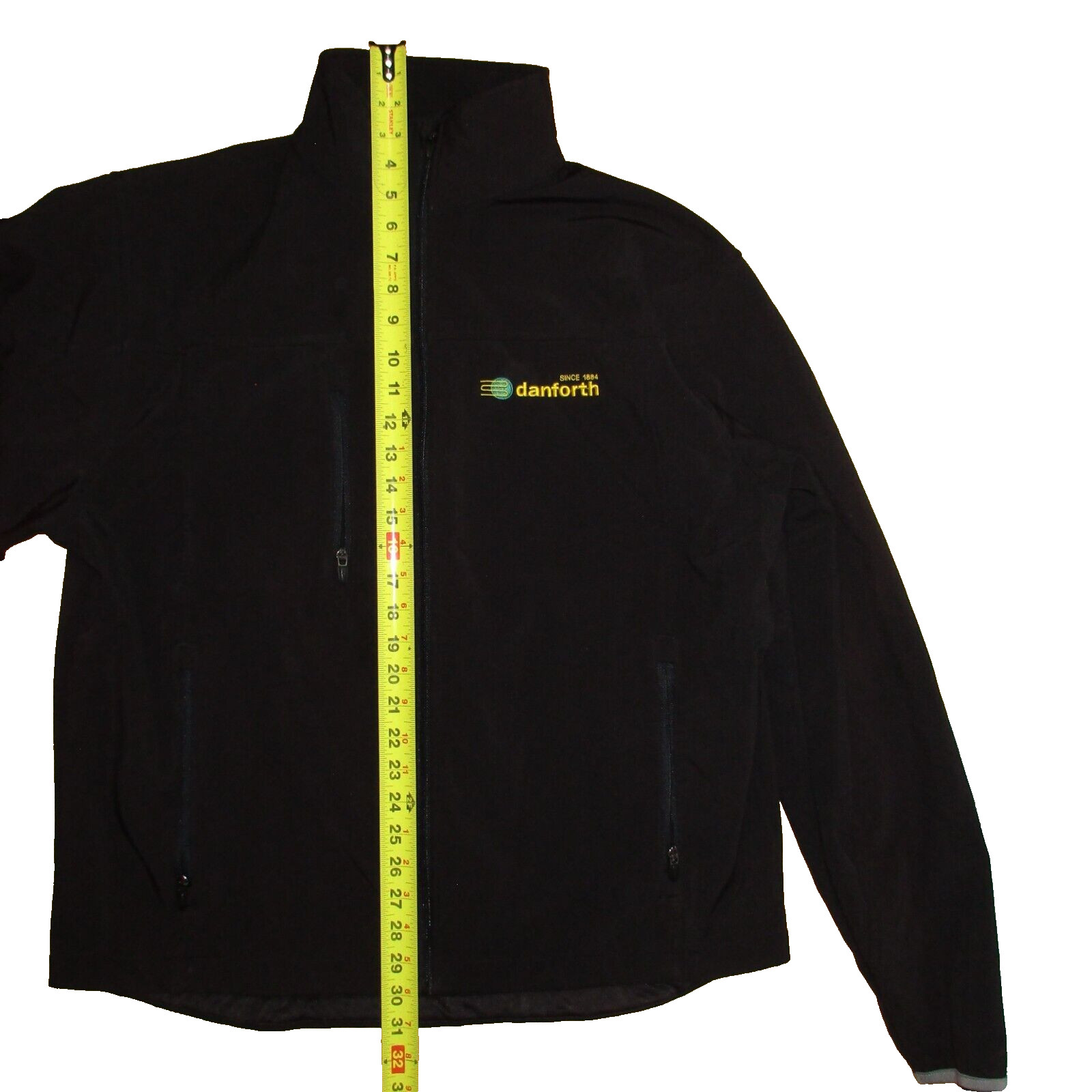 Men's Danforth Logo Black Jacket ZIP-POCKETS Stre… - image 24