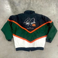 RARE Vintage NASCAR Ricky Craven Jacket Size XL 