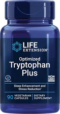 Life Extension Optimized Tryptophan Plus 1000mg 90 vegetarian capsules