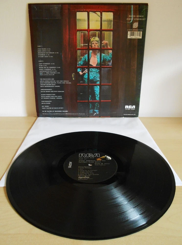 David Bowie The Rise and Fall of Ziggy Stardust and the Spiders from Mars · Lp · 1980, Foto 4 von 5