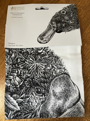 maxwell williams marini ferlazzo Tea Towel Platypus 100% Cotton Australia