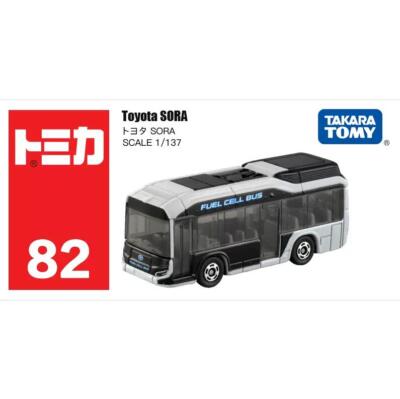 ミニカー sorasoutaku Takara Tomy Tomica 82 TOYOTA SORA FUEL CELL BUS Diecast Model Toy
