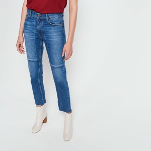 sandro patchwork jeans