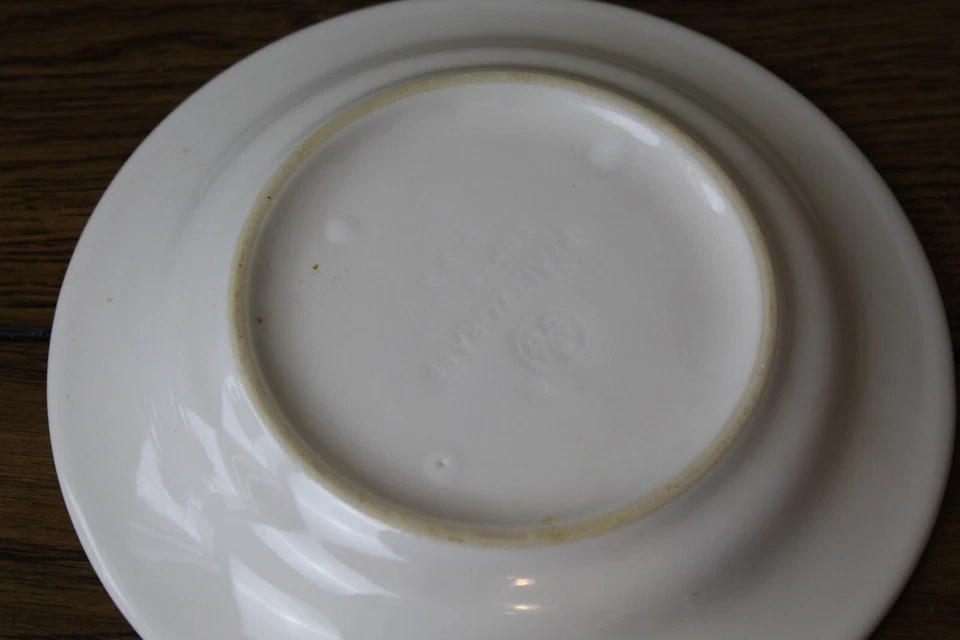 Pfaltzgraff Acadia White Saucer Plate Discontinued Pattern USA - Image 3 of 4