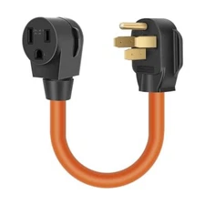 NEMA 14-50P to 6-50R RV 50A Plug Welder Adapter Cord Receptacle Heavy Duty STW 