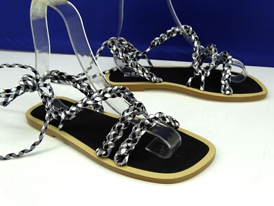 MSGM DONNA WOMAN Riemensandalette Schuhe Sandalen Damen Sandaletten Sommer Gr 38
