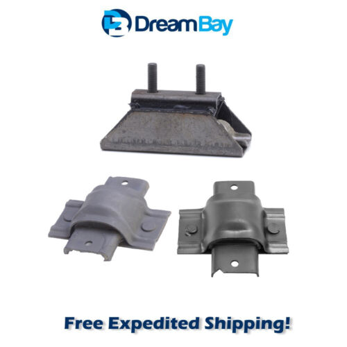 Front L & R & Trans Mount 3PCS 87-97 for Ford F-250, F-350, F59, F Super Duty