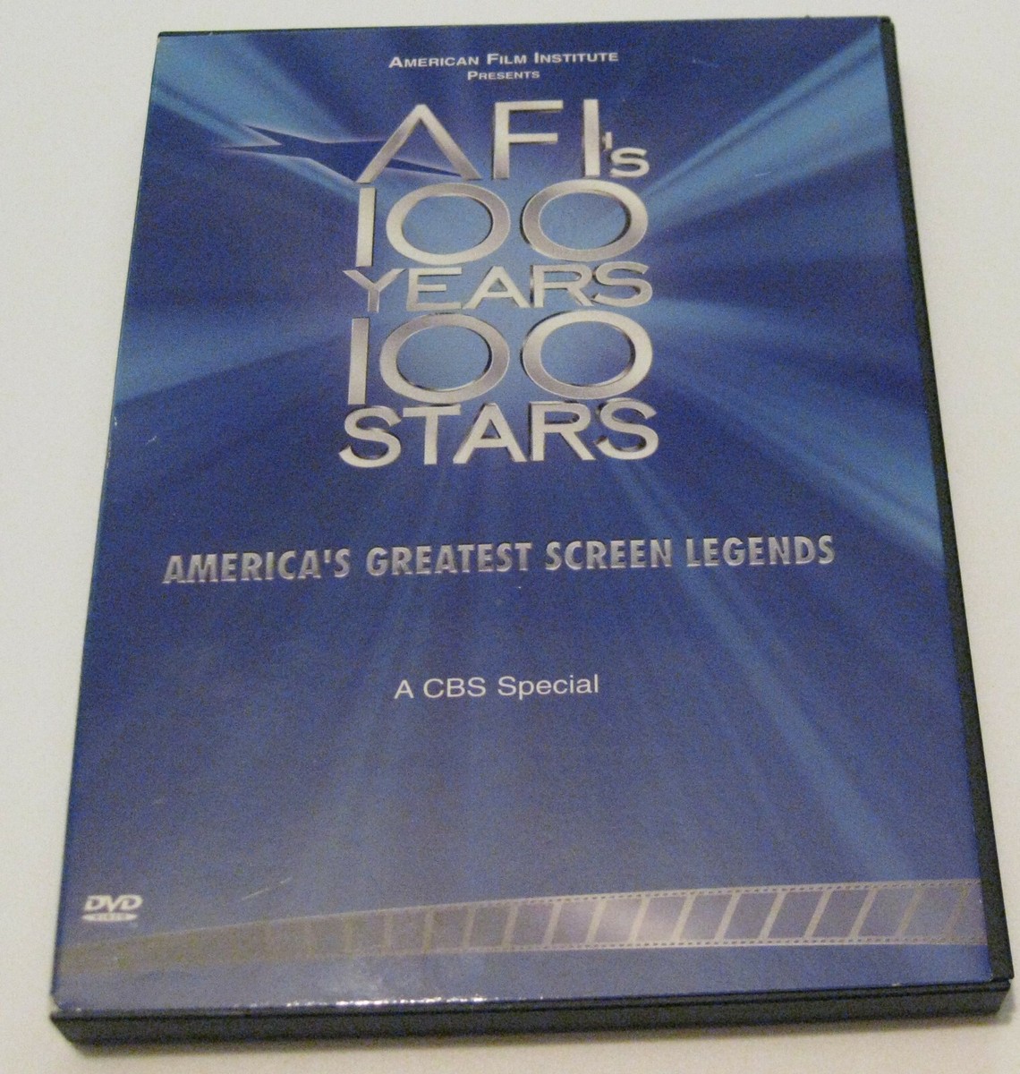 その他 Afi&#39;s 100 Years 100 Stars [DVD] AFIs 100 Years100 Stars (DVD) Rare OOP New *Torn Seal