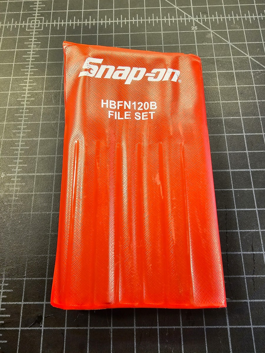 Snap-On HBFN120B 12pc Swiss Pattern Miniature File Set with Snap-On HBFN120B 12pc Swiss Pattern Miniature File Set with