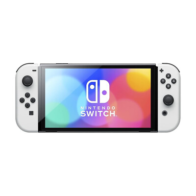 Nintendo Switch OLED Model HEG-001 Handheld Console - 64GB - Great Condition