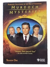 Murdoch Mysteries Season 1 One Maureen Jennings ACORN MEDIA DVD Box Set 
