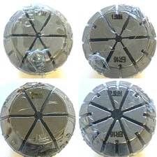 DOMINATOR ER16 METRIC COLLETS 0.0004" T.I.R., PICK FROM: 1, 1.5, 2, OR 2.5mm 