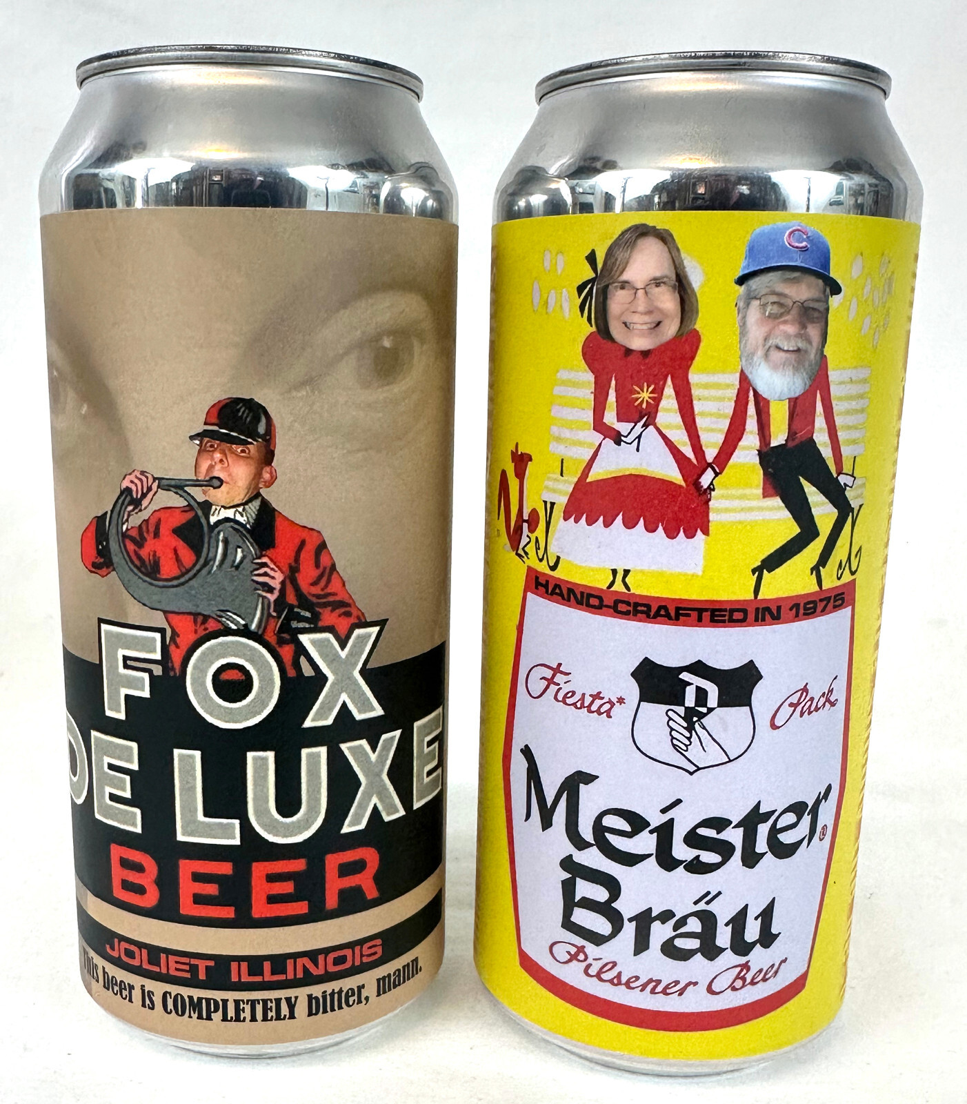 2023 NABA Chicago Convention Can Set Meister Brau & Fox Deluxe Beer