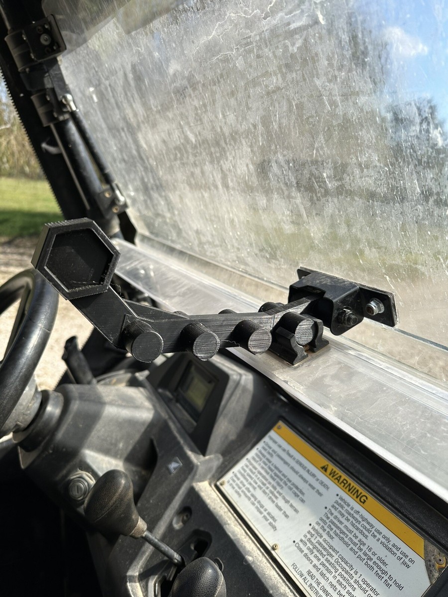 Honda Pioneer 500 Scratch Resistant Flip Windshield