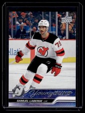 2023-24 Extended Samuel Laberge. Rookie New Jersey Devils #707