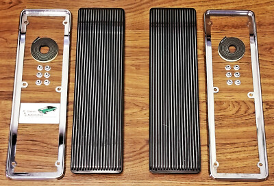 68-72 NOVA Hood Louvers Ornaments Bezels Hardware Seals SS Super