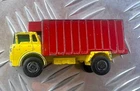 Matchbox 4 Wheel #44 Lesney ENGLAND TRUCK VTG yellow/red Refrigerator GMC