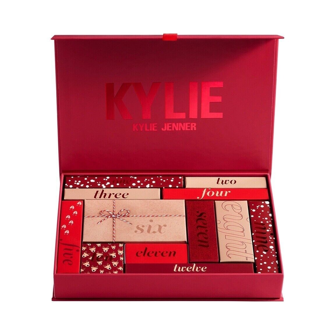 Kylie Cosmetics Advent Calendar Twelve Days of Christmas Makeup Skincare NIB