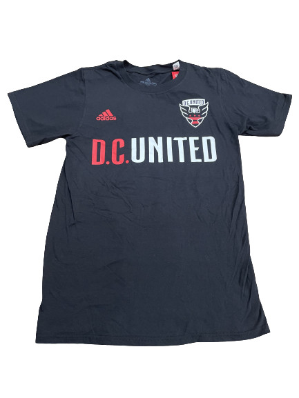 Футболка игрока Adidas MLS Ди Си Юнайтед Руни, черная/Красная/белая ei1279 