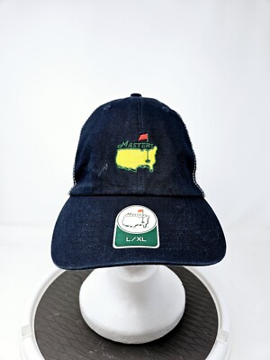 Masters Tournament Fitted Stretch Green Golf Hat L/XL  Augusta National NWT