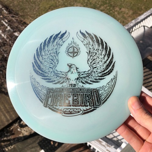Innova Champion Glow Firebird Nate Sexton 2021 Tour Series SILVER FOIL New PICK - Picture 80 of 221