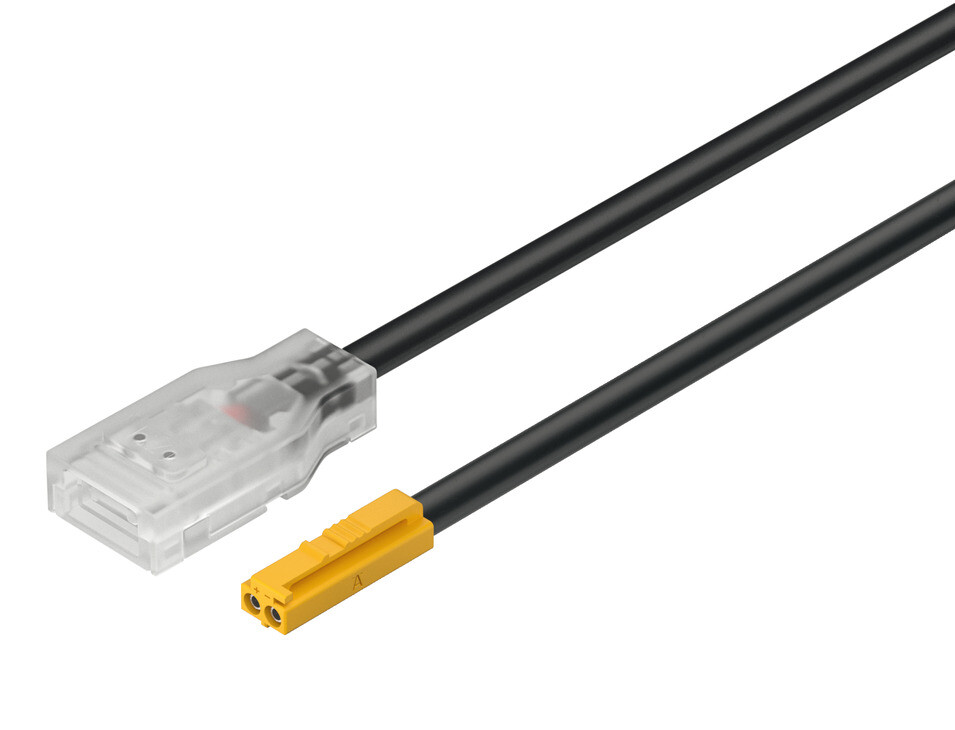 Loox5 12V LED Driver to Light Lead 2000mm for 8mm Strip Light 833.95.703 Hafele