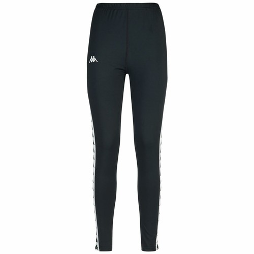 LEGGINS DONNA KAPPA 303WCI0 971 BANDA ATUI SPORT ACETATO MODA SLIM FIT NERO  | eBay