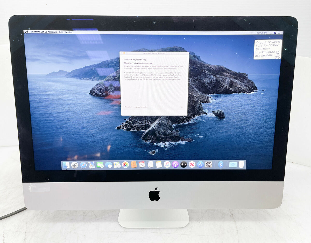 【完動品】2015 iMac i5-1.6GHz メモリ8GB 1TB 21.5