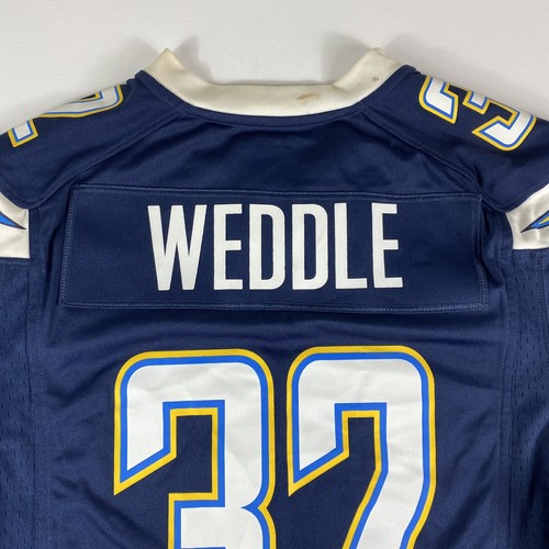 Nike On Field San Diego Chargers Eric Weddle #32 Jersey Small NFL Blue Stitched - Picture 2 of 11