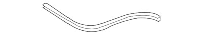 Genuine Nissan Cover Panel Seal Strip 66870-1EA0A