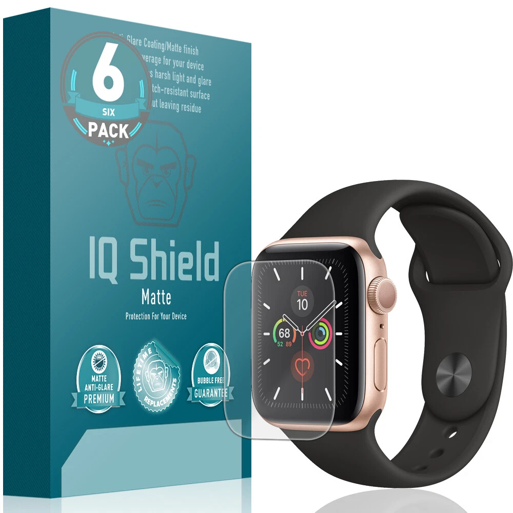 6x IQ Shield Anti Glare Screen Protector for Apple Watch Series 5